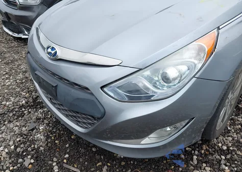 2015 Hyundai Sonata Hybrid Limited from USA, damaged, VIN KMHEC4A43FA122968